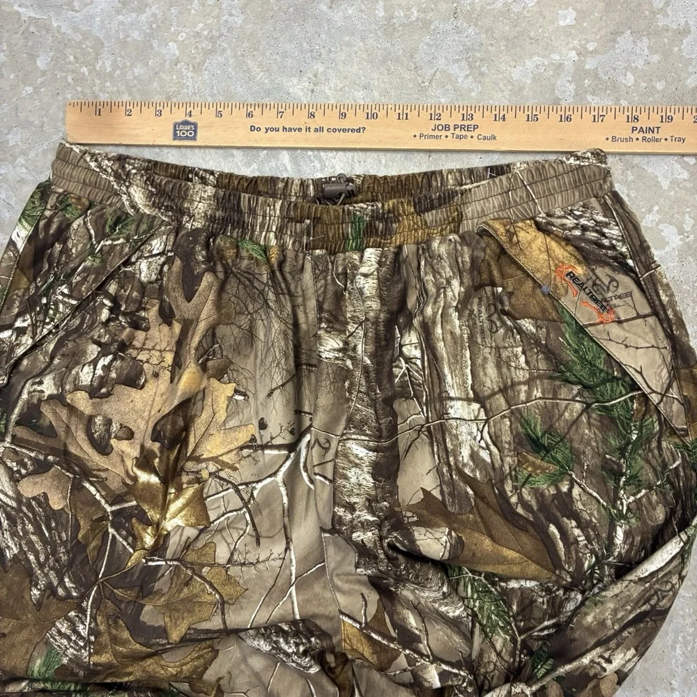 Realtree Camo Pants Mens 2XL Hunting Scent Control‎ Lined Stretch Outdoors